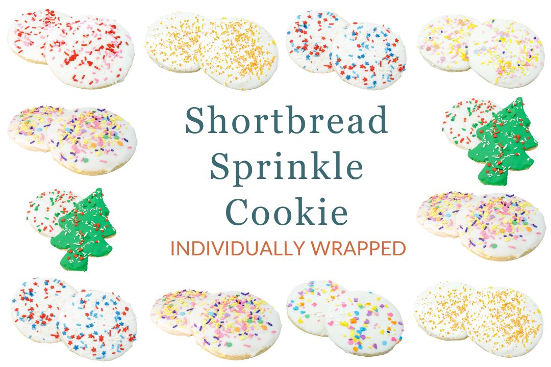 Shortbread Sprinkle Cookie - Individually Wrapped - 12ct