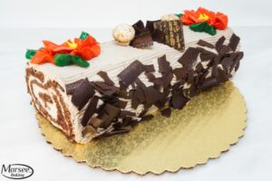 Black Forest Yule Log - 9 inch